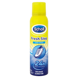 Scholl Fresh Step Shoe Spray 24 Hour Foot Care