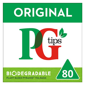 Pg Tips Pyramid 80 Tea Bags 232G