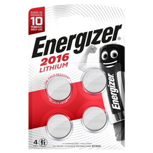 Energizer Cr2016 4 Pack