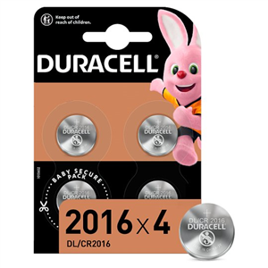 Duracell 2016 4 Pack