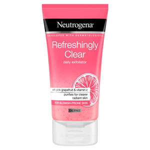 Neutrogena Visibly Clear Pink Grapefruit Face Scrub 150Ml