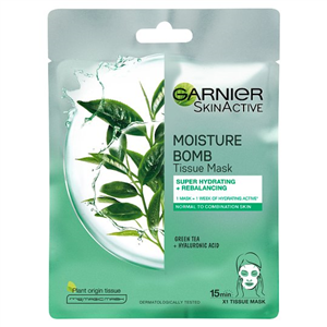 Garnier Moisture Bomb Hydrating Face Mask Green Tea