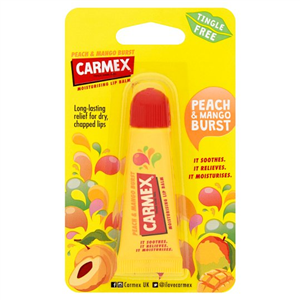 Carmex Moisturising Lip Balm Peach & Mango Burst 10G