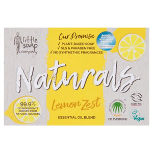 Little Soap Company Natural Bar Soap Cleansing Lemon 100G