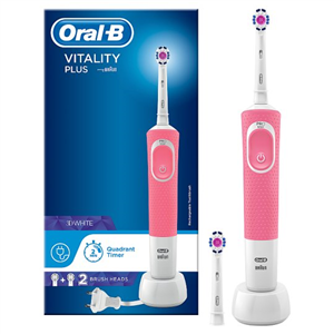 Oral-B Vitality+ 2 Heads Electric Toothbrush