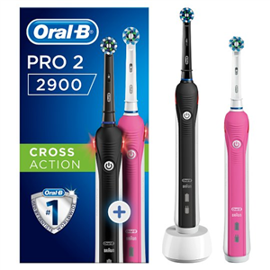 Oral-B Pro 2900 Rechargeable Electric Toothbrush Twin Pack