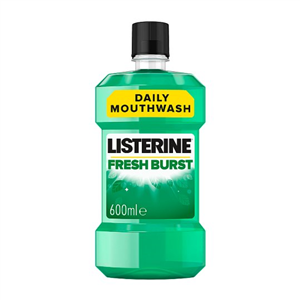 Listerine Mouthwash Fresh Burst 600Ml