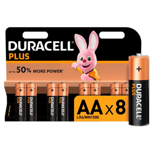 Duracell AA 8 Pack