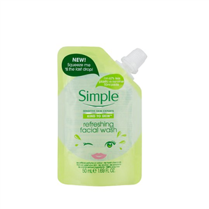 Simple Mini Refreshing Facial Wash 50Ml