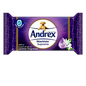 Andrex Supreme Washlets Single 36 Sheets