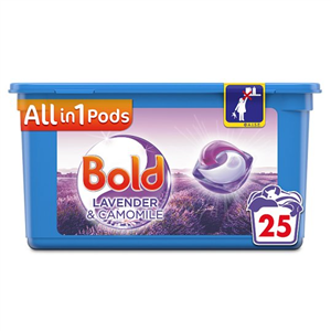 Bold All In One Washing Pods Lavender & Camomile 25 Washes 602.5G