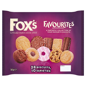 Fox's Favourites Assortment Biscuits 365G