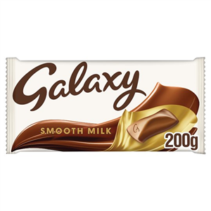 Galaxy Milk Chocolate Bar 200G