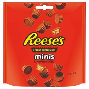 Reese's Peanut Butter Cups Minis Unwrapped 90G