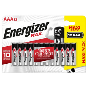 Energizer Max AAA 12 Pack