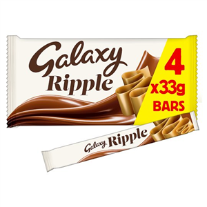 Galaxy Ripple Chocolate Multipack 4 X33g