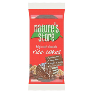 Natures Store Dark Chocolate Rice Cakes 100G