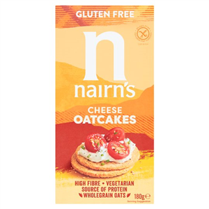 Nairns Gluten Free Cheese Oatcake 180G