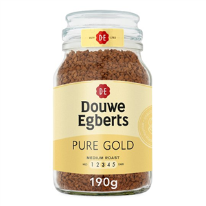 Douwe Egberts Pure Gold Instant Coffee 190G
