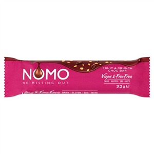 Nomo Free From Fruit Crunch Bar 32G