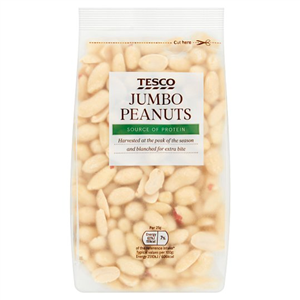 Tesco Jumbo Peanuts 300G