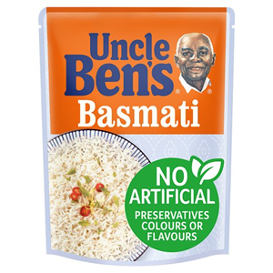 Uncle Bens Microwave Basmati Rice 250G