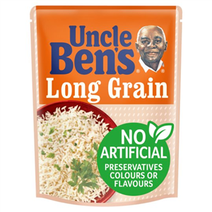Uncle Bens Microwave Express Long Grain Rice 250G