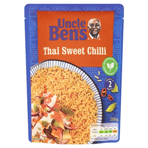 Uncle Bens Microwave Thai Sweet Chilli Rice 250G