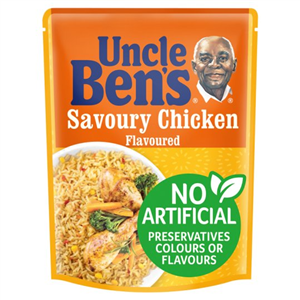 Uncle Bens Microwave Savoury Chicken Rice 250G