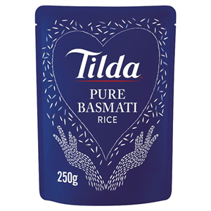 Tilda Pure Steamed Basmati Rice Classic 250G