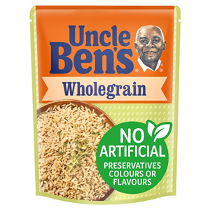 Uncle Bens Microwave Wholegrain Rice 250G
