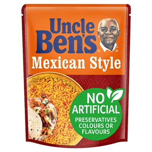 Uncle Bens Microwave Mexican Style Rice 250G