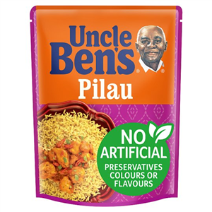 Uncle Bens Microwave Pilau Rice 250G
