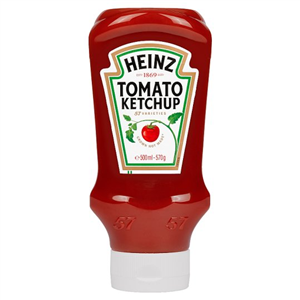 Heinz Top Down Squeezy Tomato Ketchup Sauce 570G