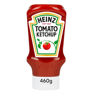 Heinz Top Down Squeezy Tomato Ketchup Sauce 460G
