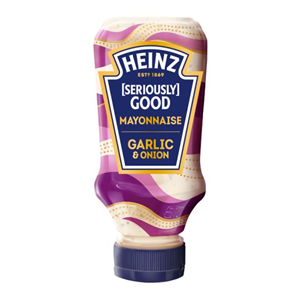 Heinz Seriously Good Mayonnaise Garlic & Caramelised Onion 220Ml