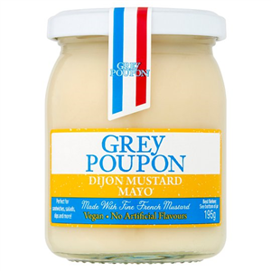 Grey Poupon Dijon Mustard Vegan Mayonnaise 195G