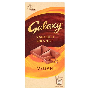 Galaxy Vegan Smooth Orange Bar 100G