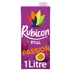 Rubicon Still Passion Fruit Juice Drink 1 L Carton