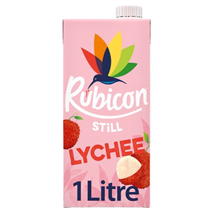 Rubicon Still Lychee Juice Drink 1 Litre Carton