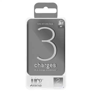 Juice 3 Charge Powerbank, 10,000mAh Grey