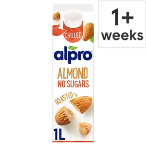 Alpro Almond Roasted Unsweetened Fresh Drink Alternative 1 Litre