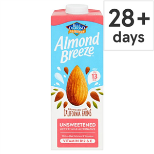 Almond Breeze Unsweetened Longlife Drink Alternative 1 Litre