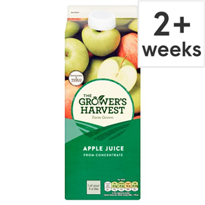 Growers Harvest Pure Apple Juice 2 Litre