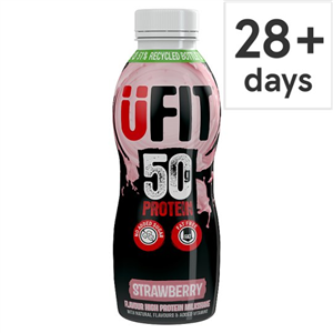 Ufit Pro50 Protein Drink Strawberry 500Ml