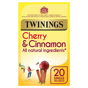 Twinings Cherry & Cinnamon 20 Tea Bags 40G