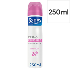 Sanex Dermo Invisible Antiperspirant Deodorant Deodorant 250Ml