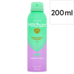 Mitchum Shower Fresh Antiperspirant Deodorant 200Ml