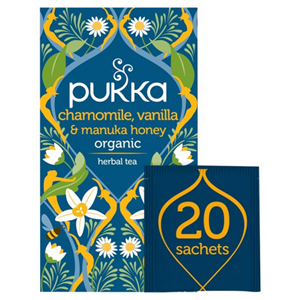 Pukka Organic Vanilla & Manuka 20 Tea Bags 32G