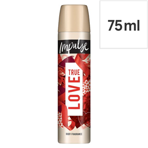 Impulse True Love Body Spray Deodorant 75Ml